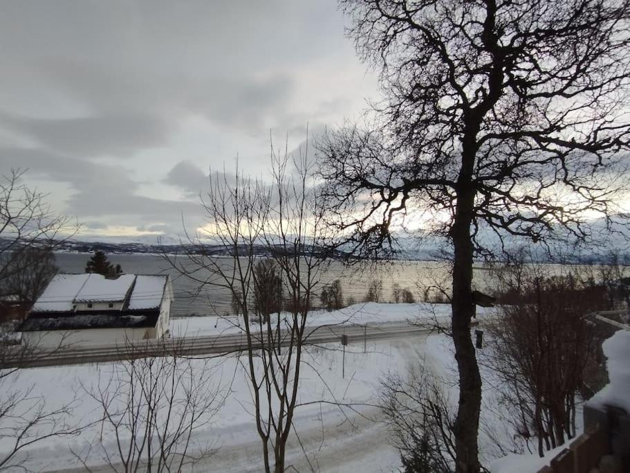 Apartment In Tromso With Sea And Mountain View Buitenkant foto