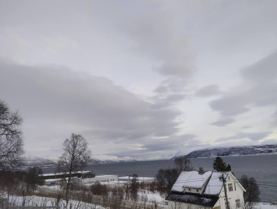 Apartment In Tromso With Sea And Mountain View Buitenkant foto